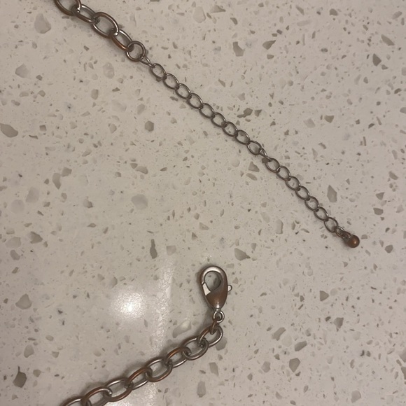 COPY - silver lock necklace - Picture 2 of 3